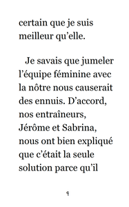 Victor et Anaïs Balle courbe et souliers à crampons Tome 2