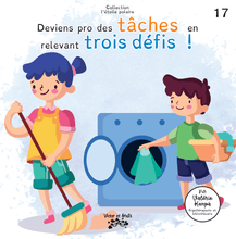 Charger l&#39;image dans la galerie, Victor et Anaïs Deviens pro des tâches en relevant trois défis !