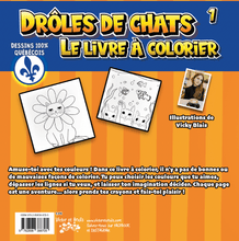 Charger l'image dans la galerie, Victor et Anaïs DRÔLES DE CHATS Le livre à colorier