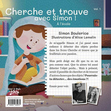 Charger l&#39;image dans la galerie, Victor et Anaïs Cherche et trouve avec Simon ! Vol.1 À l&#39;école