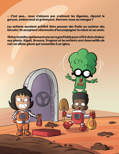 Les Éditions Victor et Anaïs Inc. Les sciences spatiales Vol.1 Les légumes de l'espace !